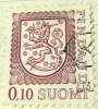 Finland 1975 Heraldic Lion 0.10m - Used - Oblitérés