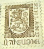 Finland 1975 Heraldic Lion 0.70m - Used - Used Stamps