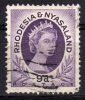 RHODESIA & NYASALAND – 1954 YT 8 USED - Rhodesien & Nyasaland (1954-1963)