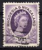 RHODESIA & NYASALAND – 1954 YT 8 USED - Rodesia & Nyasaland (1954-1963)