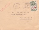 BANGUI - OUBANGUI  - AFRIQUE - COLONIES - AVION - LETTRE - FLAMME - MARCOPHILIE - Lettres & Documents