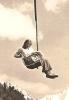 Pontresina Sessel-Lift Seilbahn Foto Flury Pontresina Ca. 1945 - Pontresina