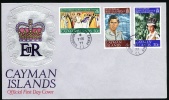 1977 Cayman Islands FDC. Silver Jubilee. Queen Elizabeth II.  (H31c002) - Cayman Islands