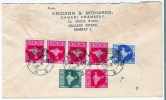 India. Cover Sent To USA. (H02c011) - Lettres & Documents