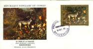 CONGO  ENV 1° JOUR LA TERRE ET LE PARADIS JEAN BRUEGEL 10/10/73 - Impresionismo