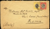 1927 Mandated Territory Of Tanganika Cover Sent To Roma, Italy.   (h28c017) - Tanganyika (...-1932)