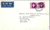 India Cover Sent To USA.  (H02c009) - Storia Postale