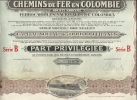 CHEMIN DE FER EN COLOMBIE - Ferrovie & Tranvie