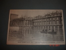 Paris Inondation De 1910,arrivée Des Députés à La Chambre En Barque ,au Dos Publicité Restaurant Valy - Catastrophes