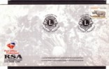 SOUTH AFRICA, 1994. Fauna- Lions International District Cape Town, Date-Stamp Card - Briefe U. Dokumente