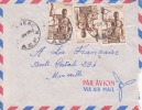 LARGEAU - TCHAD - Afrique,colonies Francaises,avion,lettre,m Arcophilie - Storia Postale