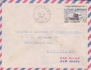 TILLABERY ( PETIT BUREAU ) NIGER - 1956 - AFRIQUE - COLONIES - AVION - LETTRE - MARCOPHILIE - Briefe U. Dokumente