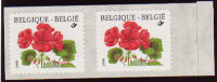 2854 R 90 Autocollants En Rouleaux Emis En Boite Géranium 1999 Rare Buzin - Coil Stamps