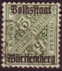 Wurtemberg - Württemberg / Y&T No S102 Mi Nr 260 / 2.00 Euros - Used