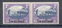 Swaziland 1945 - Michel 40 - 41 * Paar - Swaziland (...-1967)
