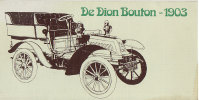 Unique De DION BOUTON 1903 Avec Desciptif - Coches