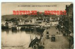 CAMION MERCEDES Sur Le Quai De Coligny à Cherbourg - Dos Scané - Camions & Poids Lourds
