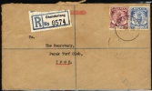 1956 Malaya. Registered Letter, Cover Sent To Ipoh. Chenderiang 20.Sept.56. (H107c004) - Altri & Non Classificati