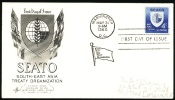 1960 USA FDC. SEATO - South - East Asia Treaty Organisation. Washington May 31.1960.D.C. (H05c141) - 1951-1960