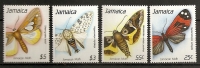 Jamaique Jamaica 1989 N° 743 / 6 ** Faune, Lépidoptère , Papillons, Syntomidopsis, Himantoides, Hypercompe, Sthenognatha - Jamaica (1962-...)