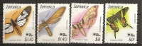 Jamaique Jamaica 1991 N° 792 / 5 ** Faune, Lépidoptères, Papillons, Philanippon 91, Exposition Philatelique, Tokyo - Jamaica (1962-...)