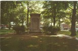 USA – United States – Commander Thomas Macdonough´s Monument, City Park, Vergennes, Vermont, 1967 Used Postcard [P5853] - Other & Unclassified