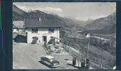 Sierre Et Environs, Molllens, Café Restaurant De La Mi-Côte, Voiture, Auto, Automobile, Car, Drapeau Suisse, - Lens