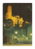 Cp, 32, Auch, Vue De Nuit De L'Escalier Monumental Et De La Tour D'Armagnac, Voyagée 1972 - Auch