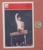 NELLIE KIM - Yugoslav Old ROOKIE Trading Card 5. GOLD OLYMPIC GAMES MEDALS Gymnastics Gymnastique Russia Soviet Union - Autres & Non Classés