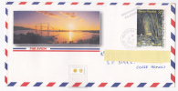 Polynésie Française / Les Australes - 1 Enveloppe Timbrée En 1995 - Mataura / Tubuai - Storia Postale