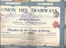 Union Des Tramways - Chemin De Fer & Tramway
