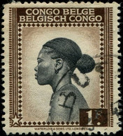 Pays : 131,1 (Congo Belge)  Yvert Et Tellier  N° :  257 (o) - Usati