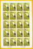 6 Feuilles Timbres Oiseaux  - Ajman 1969 - Storchenvögel
