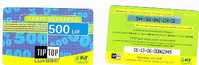 LUSSEMBURGO (LUXEMBOURG) - P&T GSM RECHARGE - TIPTOP 500 LUF   EX. 05.2004 - USED - RIF. 7923 - Luxembourg