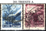 Trieste-A-F0201 - Afgestempeld
