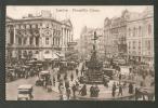 LONDON , PICADILLY CIRCUS, VINTAGE POSTCARD - Piccadilly Circus