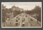 LONDON, THAMES EMBANKMENT HOTEL CECIL, VINTAGE POSTCARD - River Thames