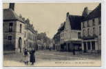 Ref 176 - HESDIN - Rue Du Général Tripier - Belle Carte Animée De 1915   - Scan Du Verso - Hesdin