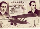 Aviation.  Aviateur....A La Gloire De Coste Et Bellonte    ( Voir Scan Et/ou Annotation) - Altri & Non Classificati