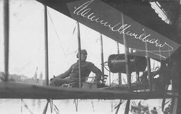 Aviation.  Aviateur. Maurice Chevillard    Aéro-Club D'Auvergne....Carte Photo.....1/9...( Voir Scan) Rare - Piloten