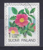 Finland 1995 Mi. 1250   -   1. Klasse Pflanzen Plants Karelische Rose Selbstklebende Papier Imperf. - Used Stamps