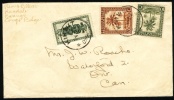 1948 Belgian Congo, Congo Belgie, Belgisch Congo. Cover Sent To Canada. Kikwit 1.4.48. (H161c001) - Briefe U. Dokumente