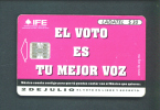MEXICO  -  Chip Phonecard As Scan - México
