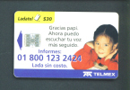 MEXICO  -  Chip Phonecard As Scan - Mexiko