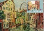 ROMANIA / Maxi Card / Painting / Marius Bunescu - Venise - First Day Of Issue - Impressionisme