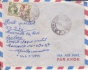 PORT GENTIL - GABON - Colonies Francaises,Afrique,avion, Lettre,marcophilie - Covers & Documents