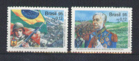Brasil 1995 YT2220-21 ** Aniversarios Militares:  Toma De Monte Castello, Pacificación De La Revolucion De Farroupilha. - Used Stamps