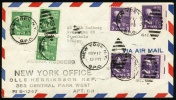 1948 USA. Air Mail Letter, Cover Sent  To Stockholm, Sweden. (H05c145) - Usados