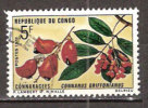 Timbre Congo Y&T N° 271 Oblitéré.Connarusgriffoni Anus. 5 F. Cote 0.70 € - Oblitérés