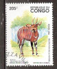 Timbre Congo Y&T N° 996 Oblitéré. Taurotragus Eurycéros. 205 F. Cote ??? € - Oblitérés